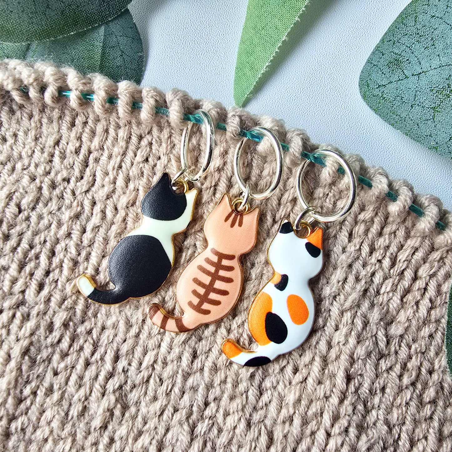 Eden Cat Stitch Markers