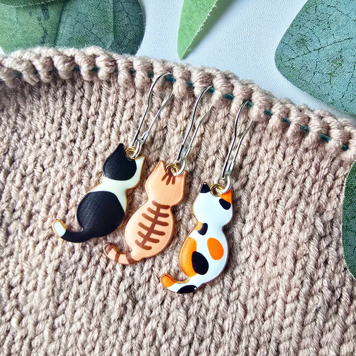 Eden Cat Stitch Markers