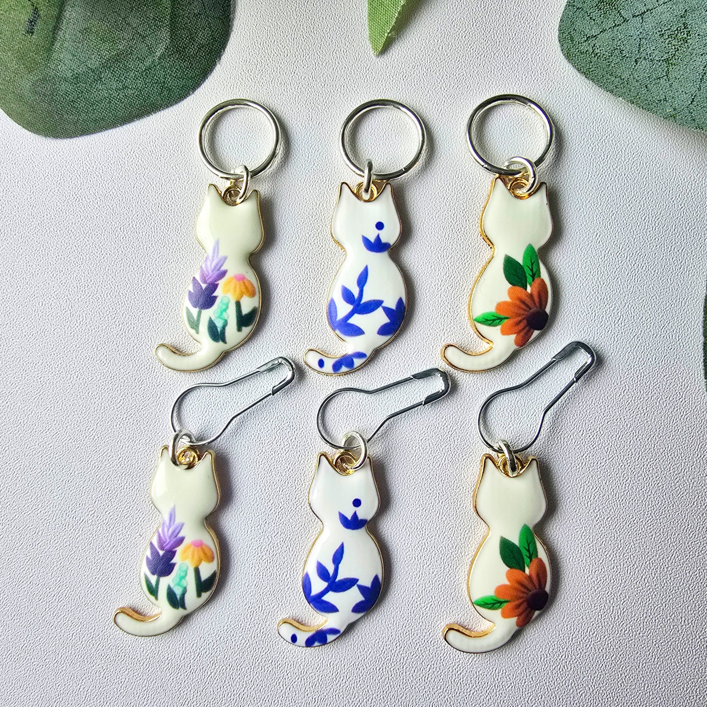 Eloise Cat Stitch Markers