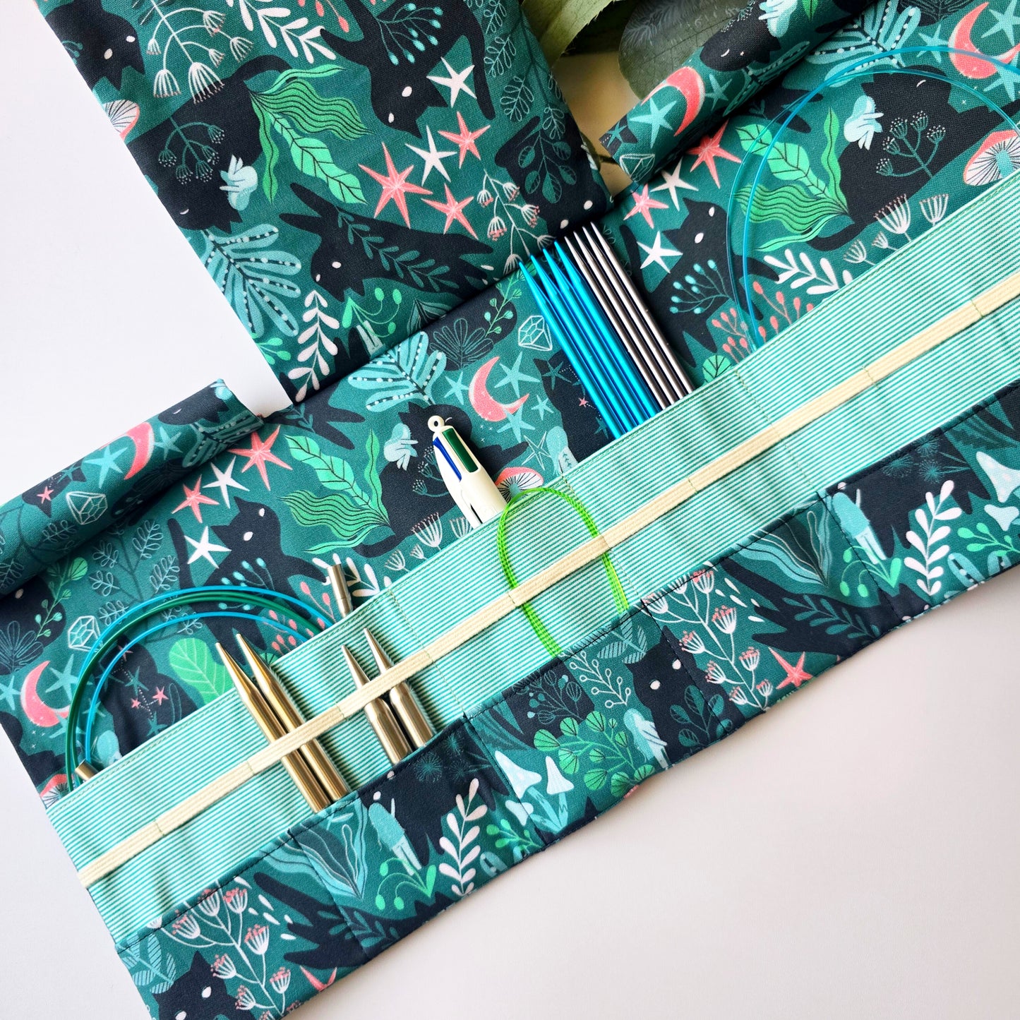 Onyx Interchangeable Knitting Needle Case