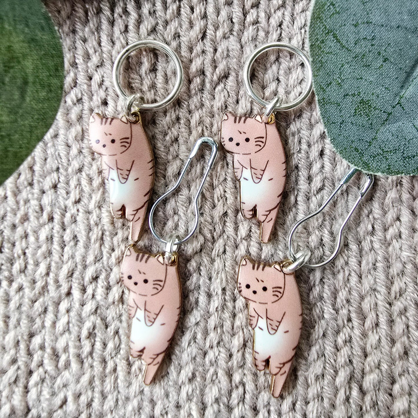 Hannah Cat Stitch Markers