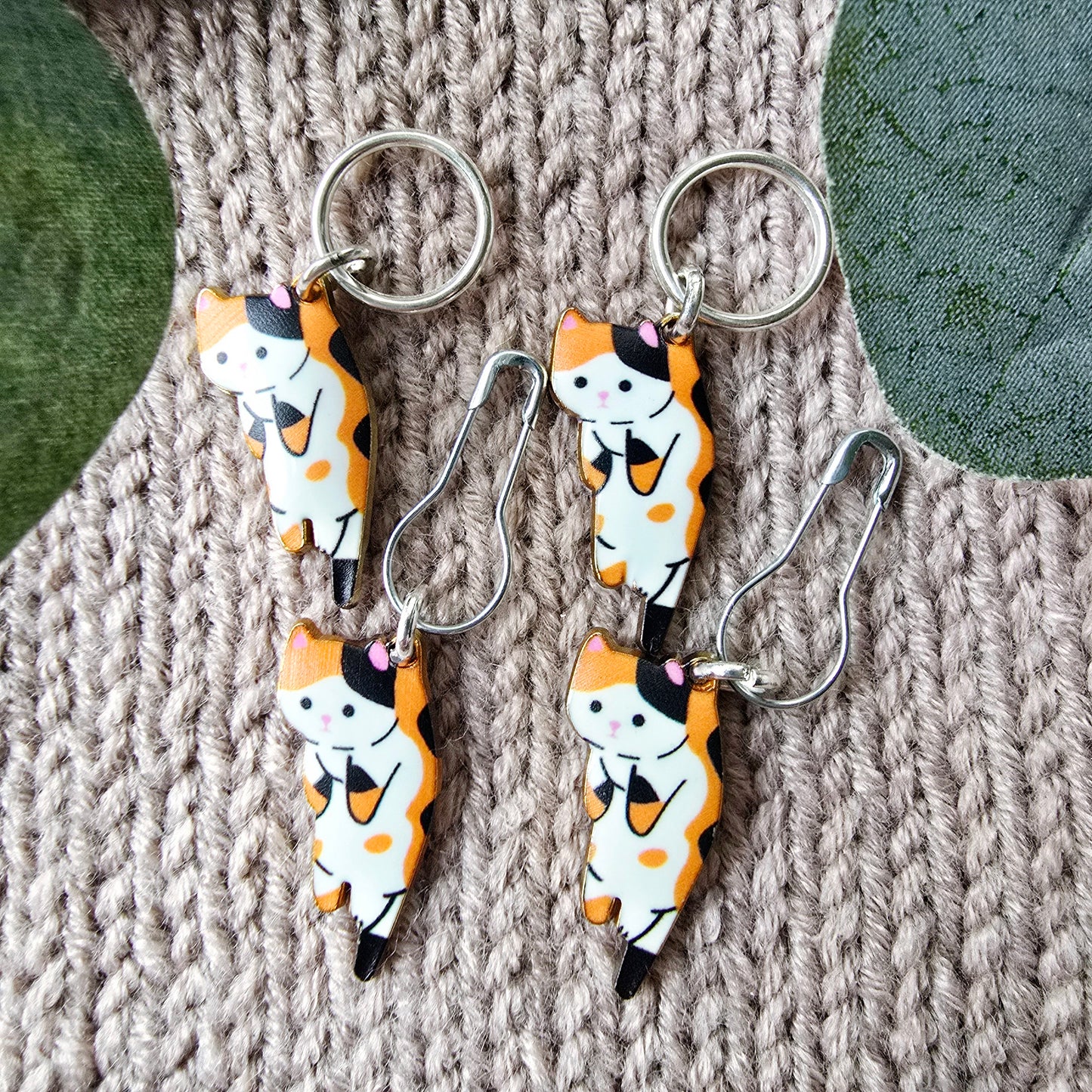 Hannah Cat Stitch Markers