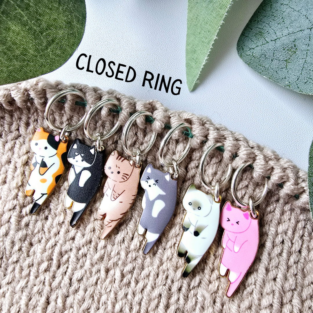 Hannah Cat Stitch Markers