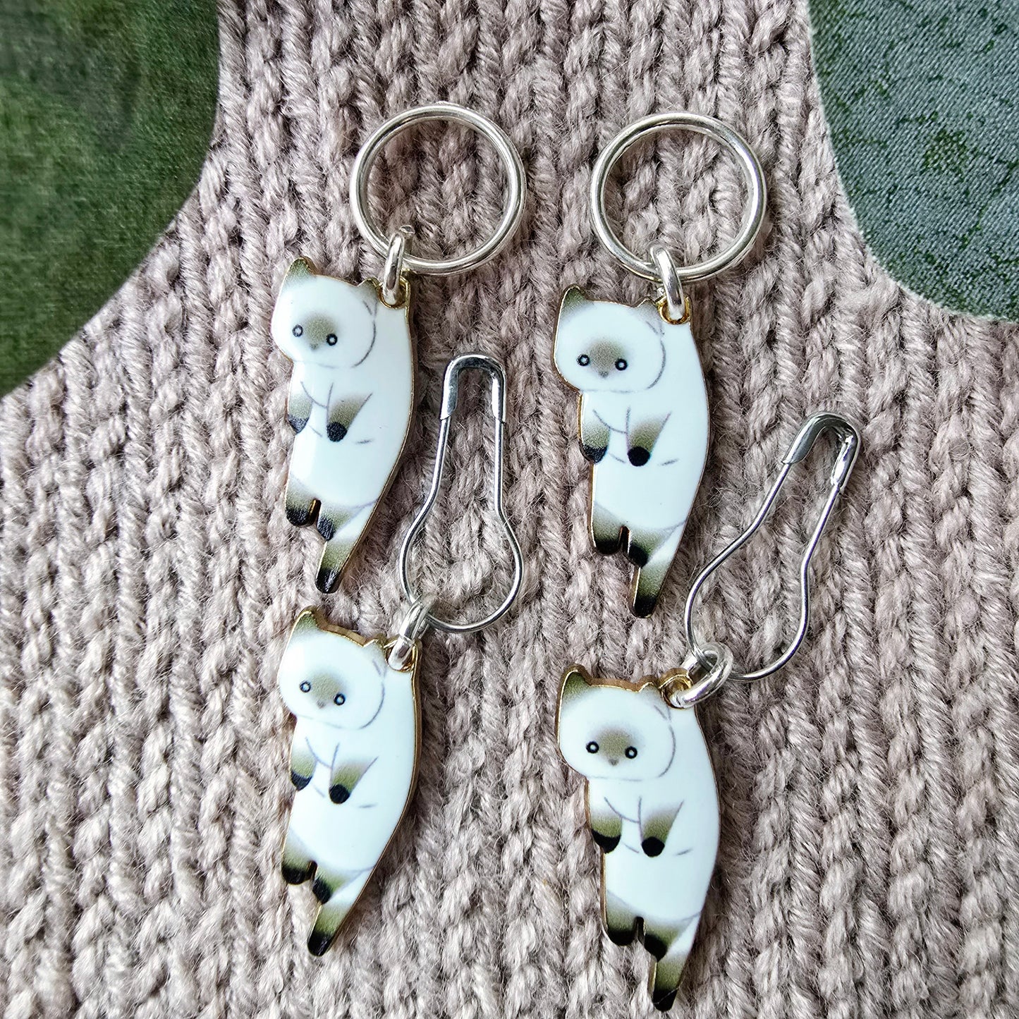 Hannah Cat Stitch Markers